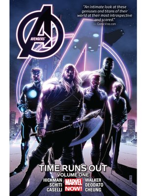 cover image of Avengers (2012): Time Runs Out, Volume 1